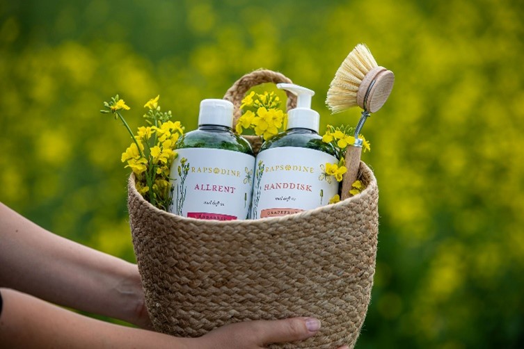 Hudvårdsprodukter från Rapsodine.