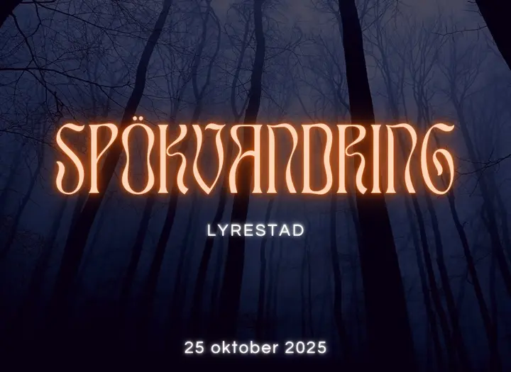 Spökvandring i Lyrestad