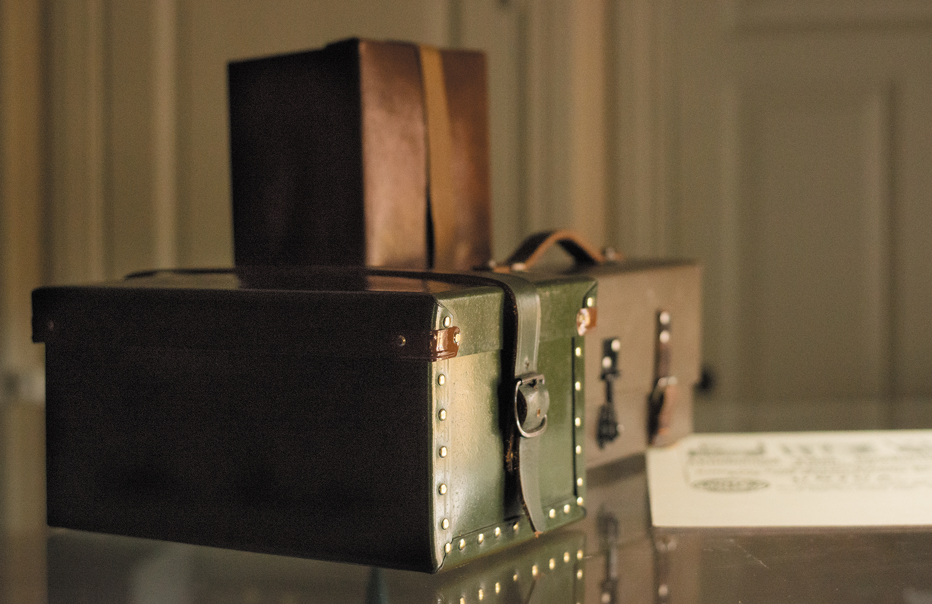 Den traditionella Unicaboxen som tillverkades i Mariestad.