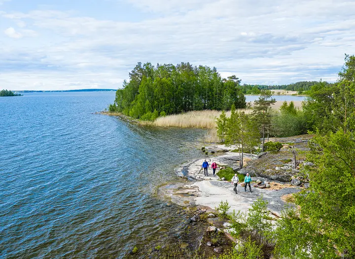 Vandra till Ekudden och Sandviken