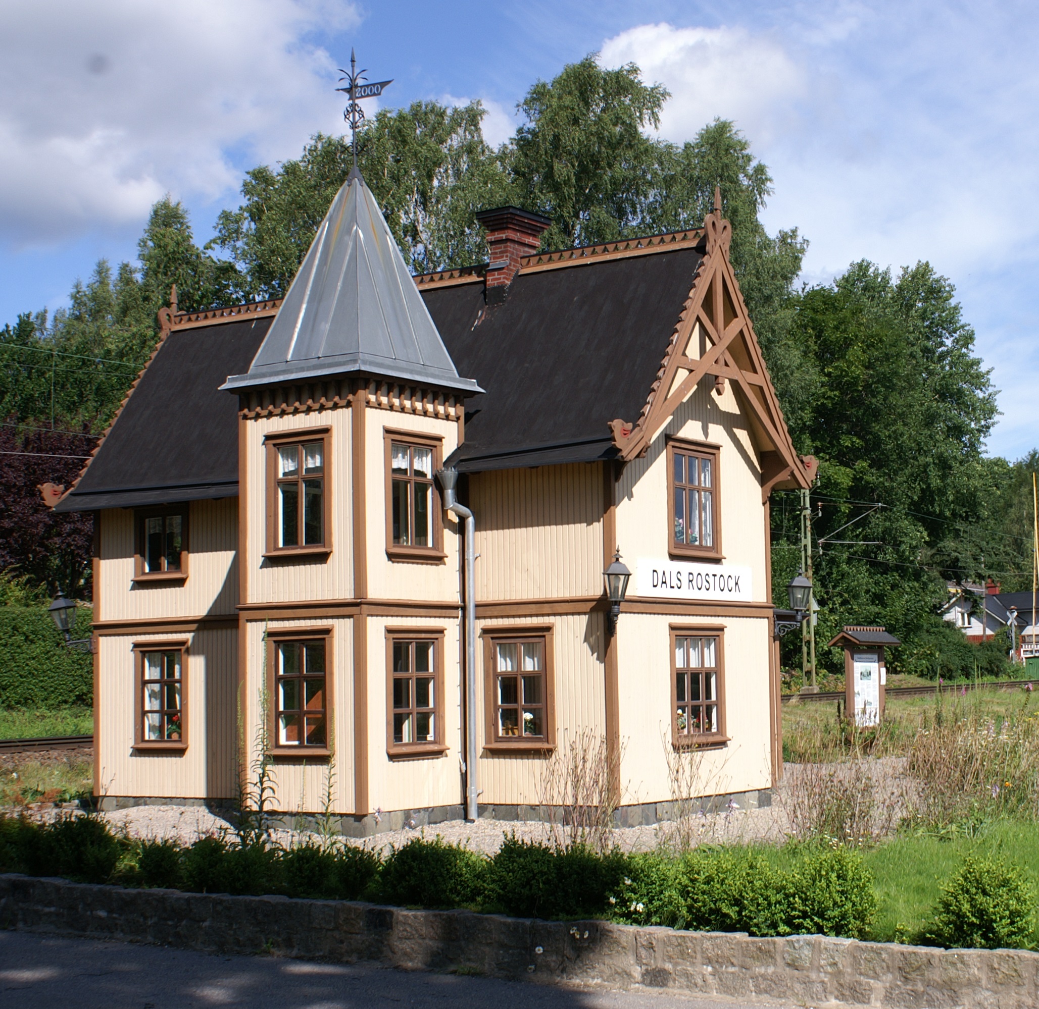 Stationshuset i Dals Rostock