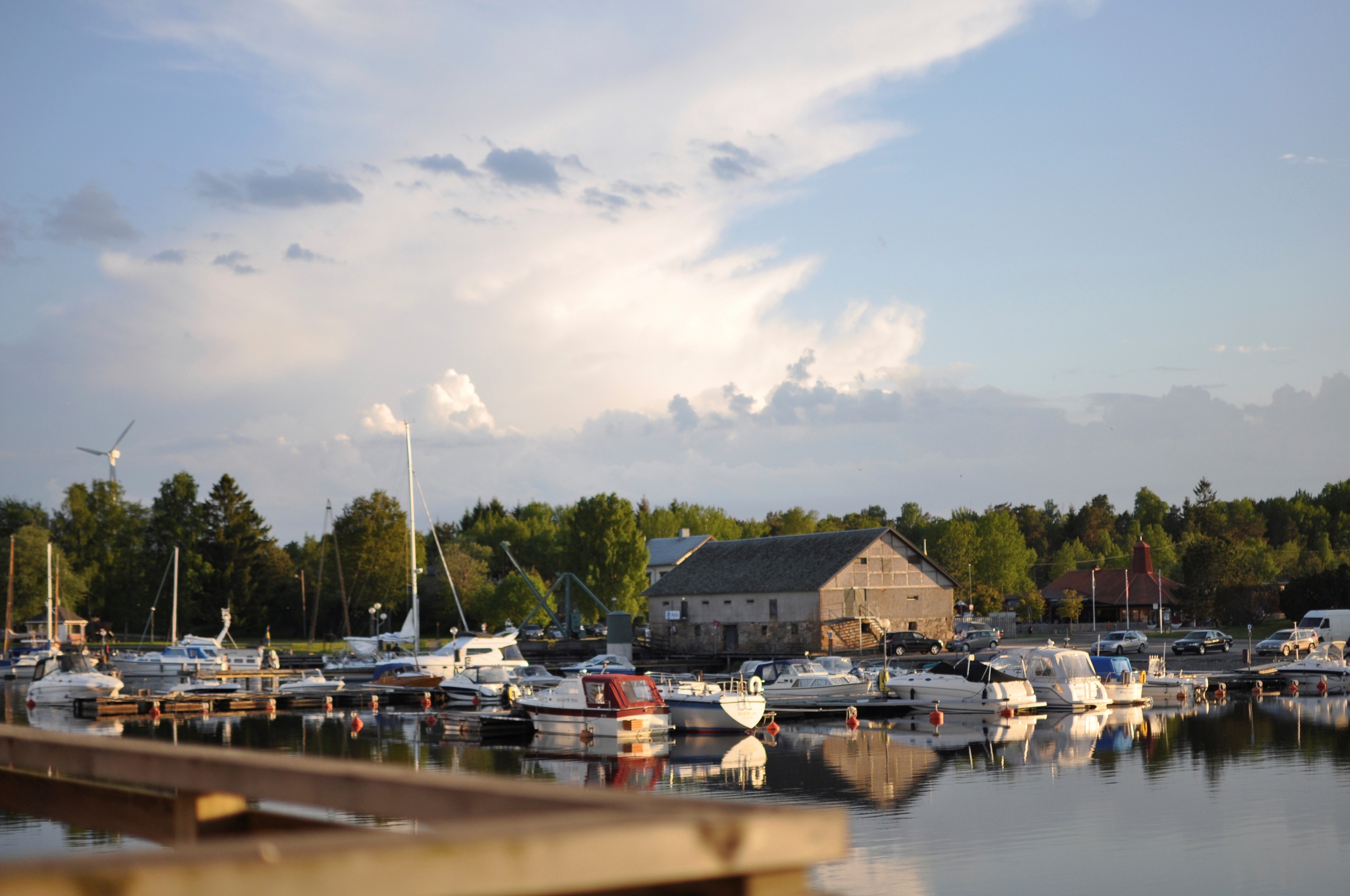 Sunnanå hamn, Stenmagasinet