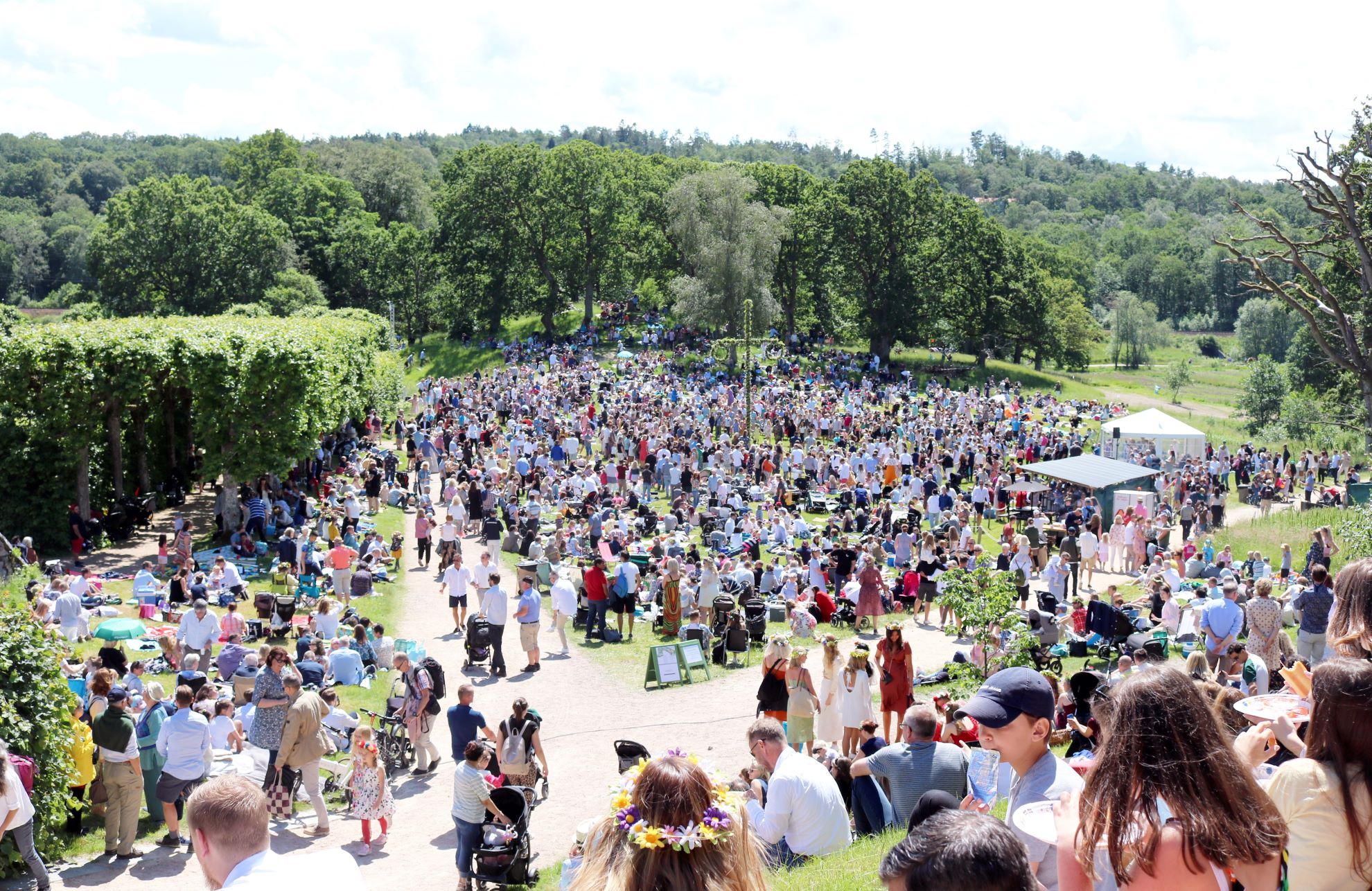 Midsommar på Gunnebo