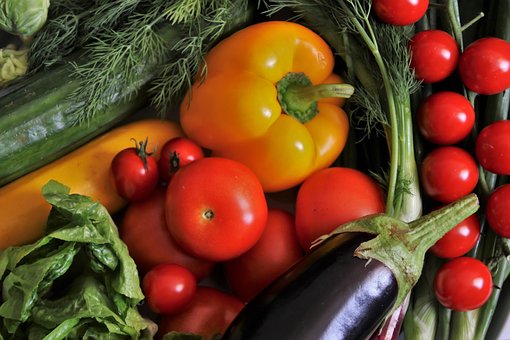Photo  of mixed vegetables.