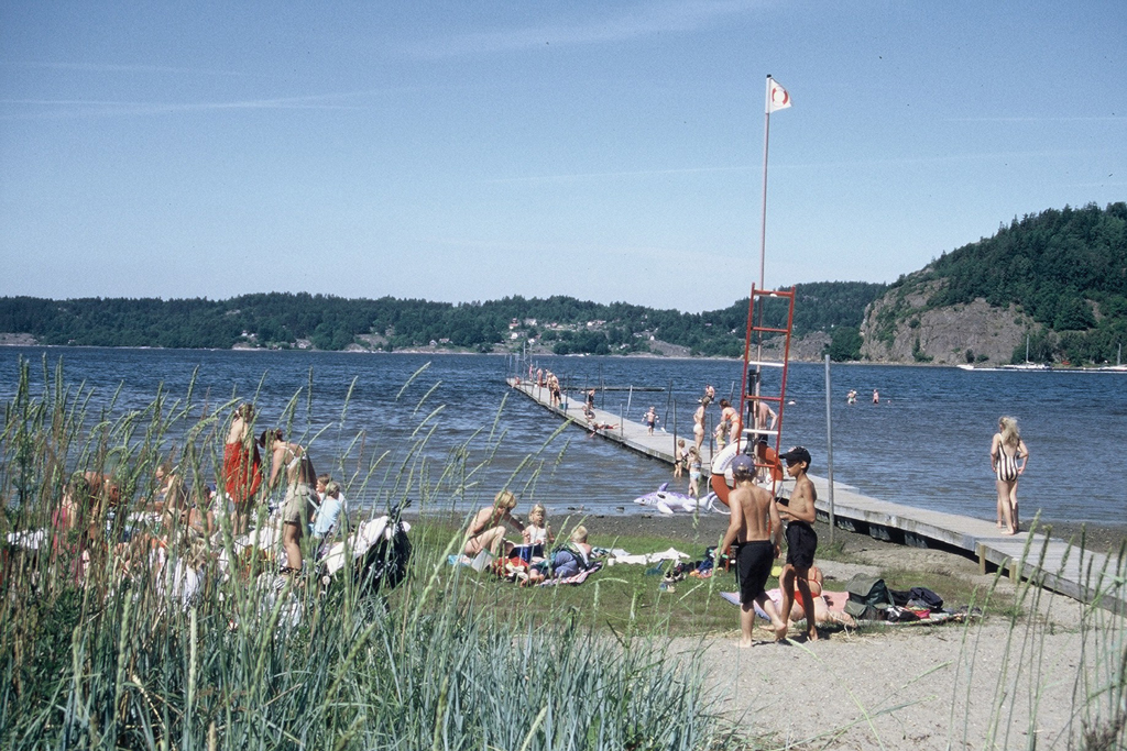 Bild från Saltkällans badplats.