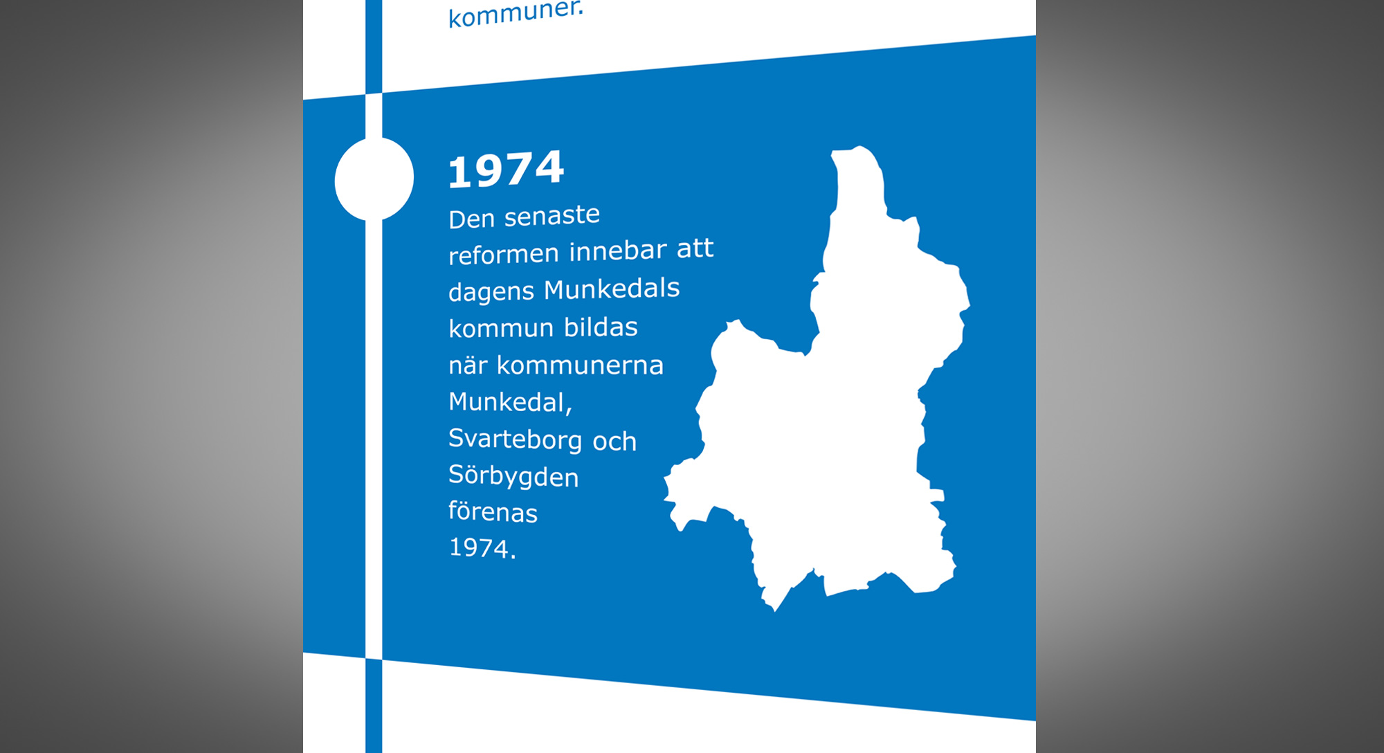 Bild på rollup för utställning