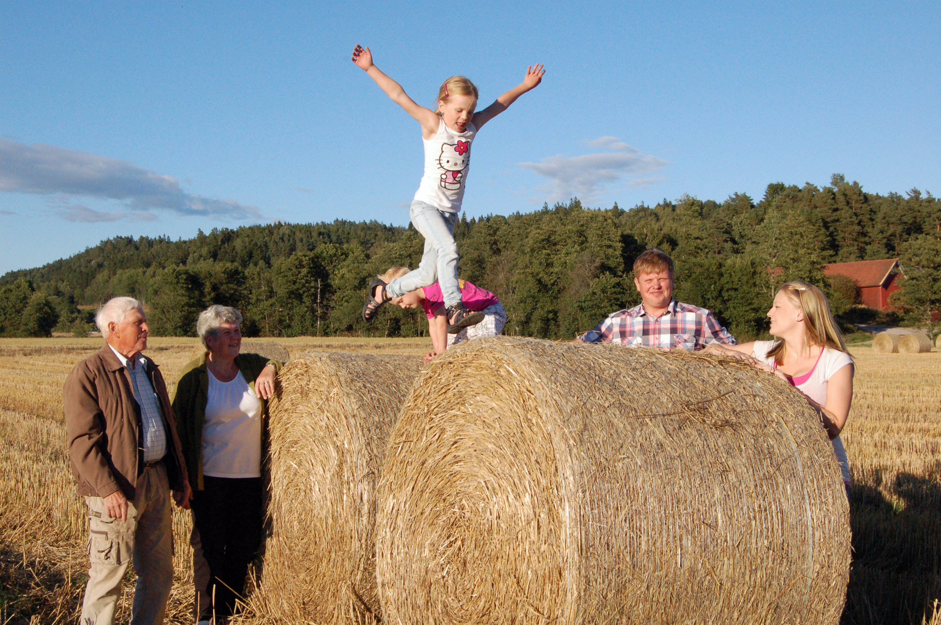 Photo of three generations.