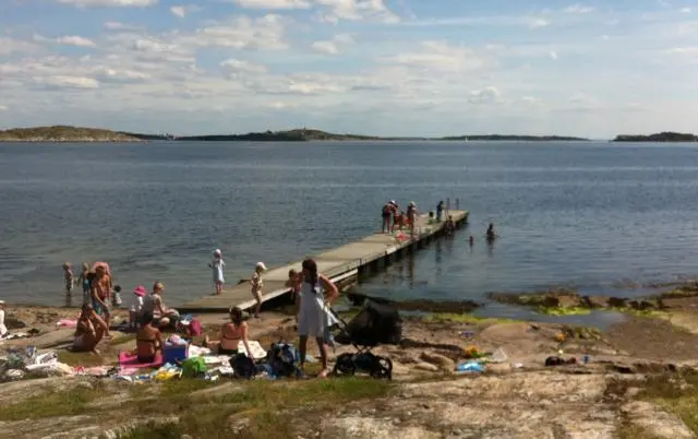 Badplats Hälsö Tjolmen