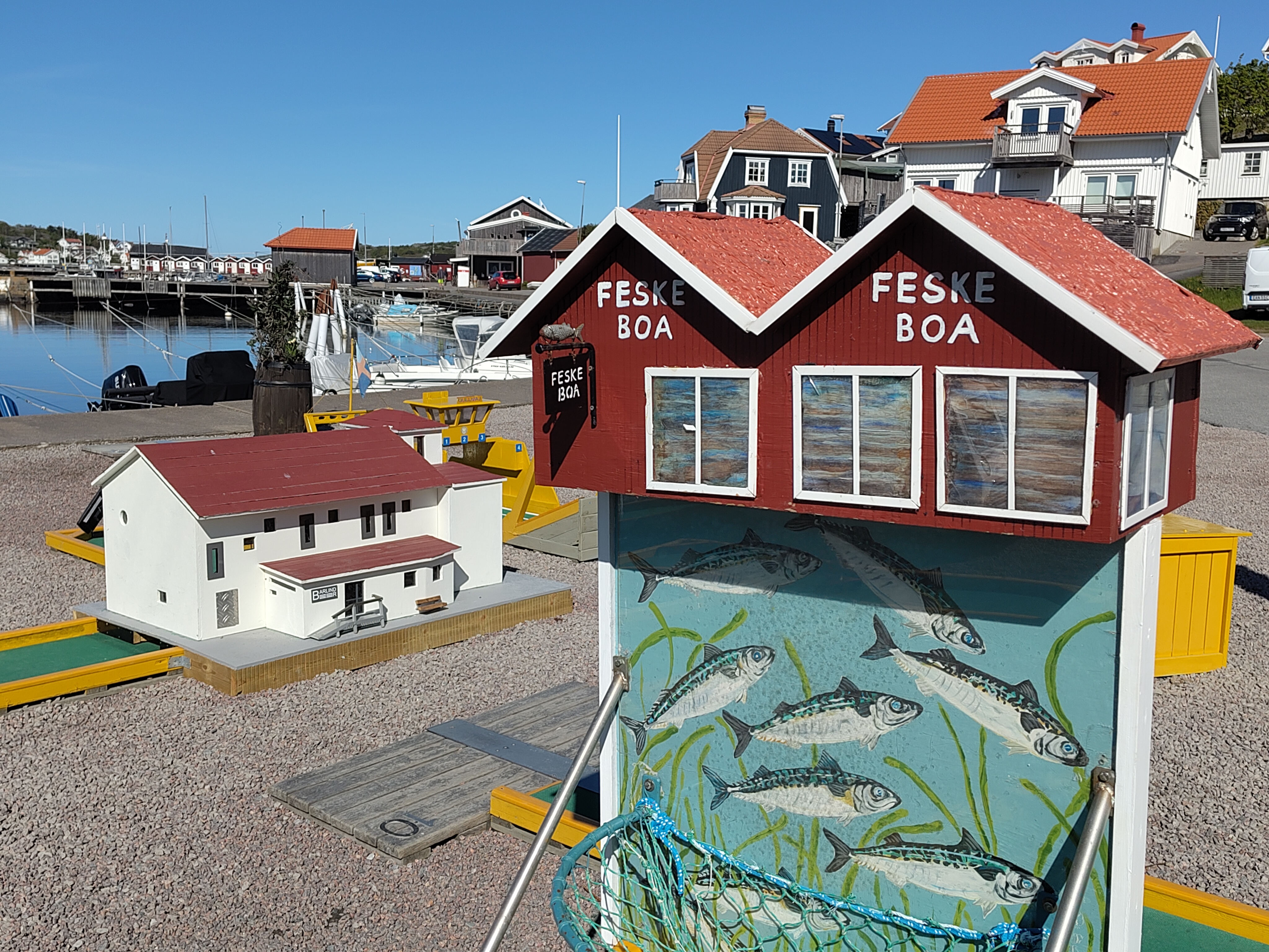 Minigolfen på Björkö