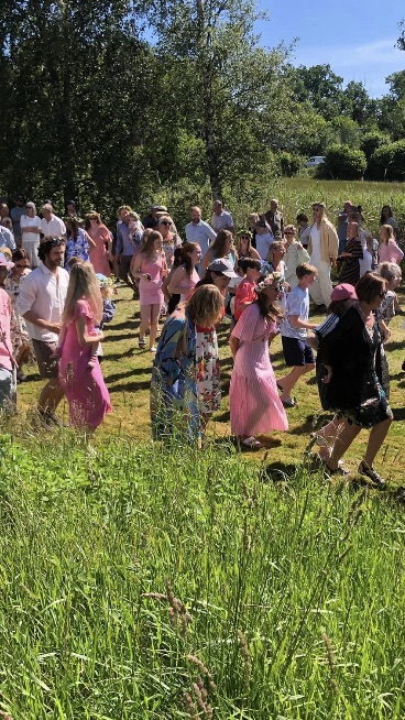 Midsommardans Slussen