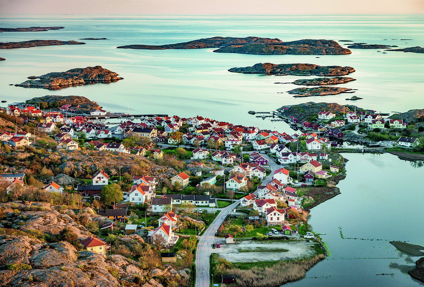 strosa på strana hälleviksstrand