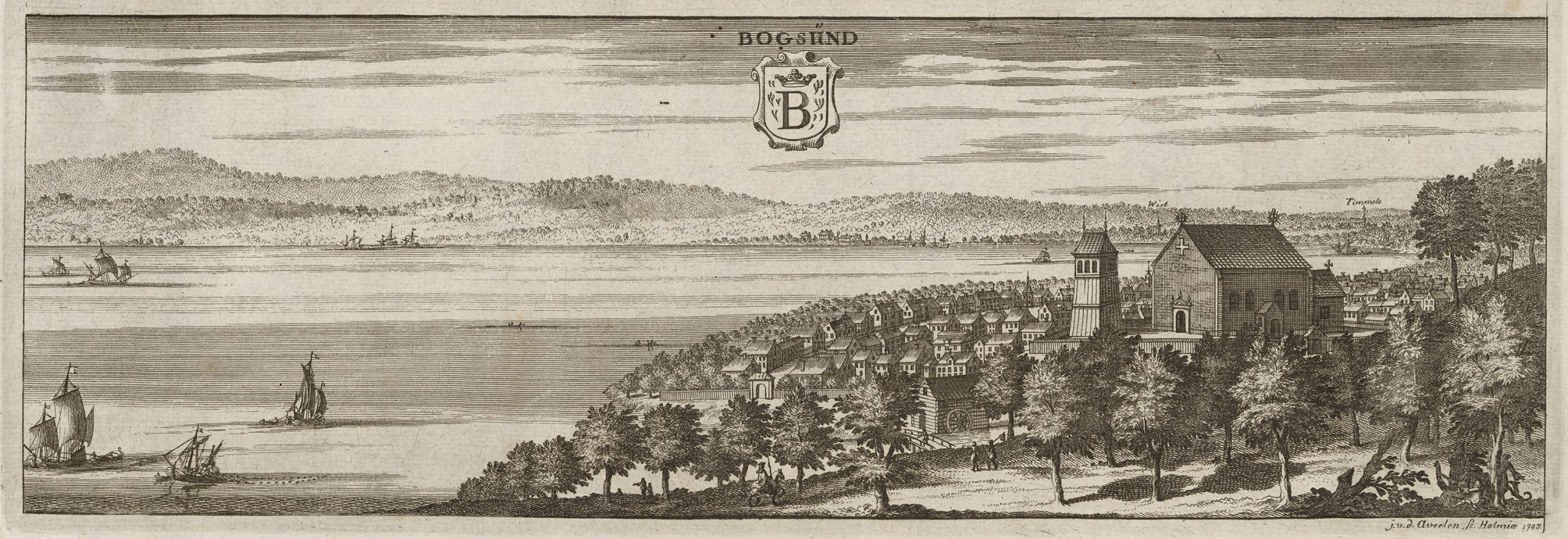 Bogesund (numera Ulricehamn). Från 1600-talet.