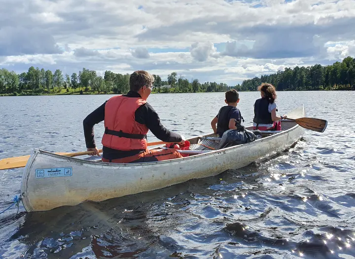 Outdoorsupport på Hofsnäs