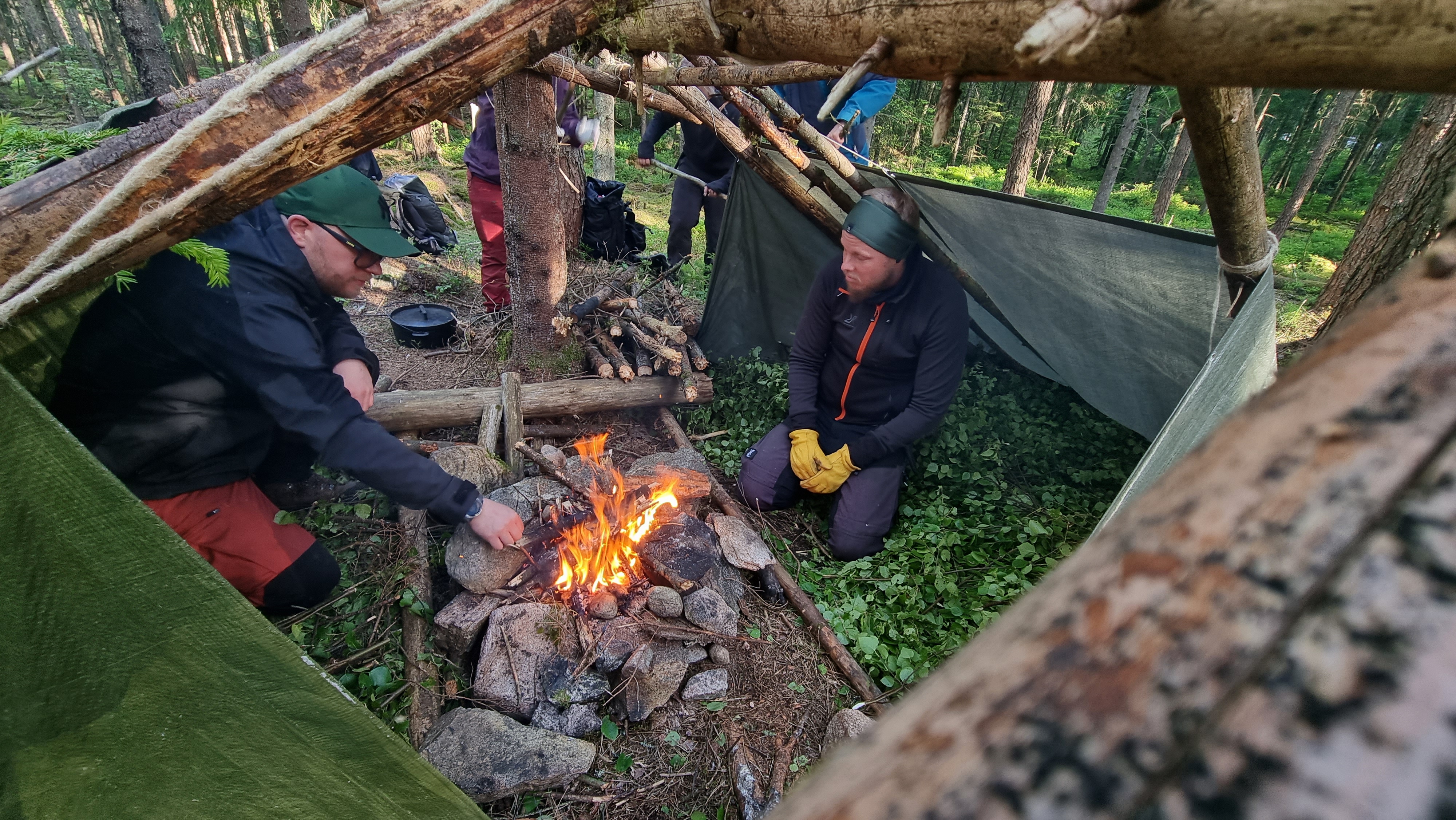Överlevnadsdygn - 24  timmar i skogen augusti