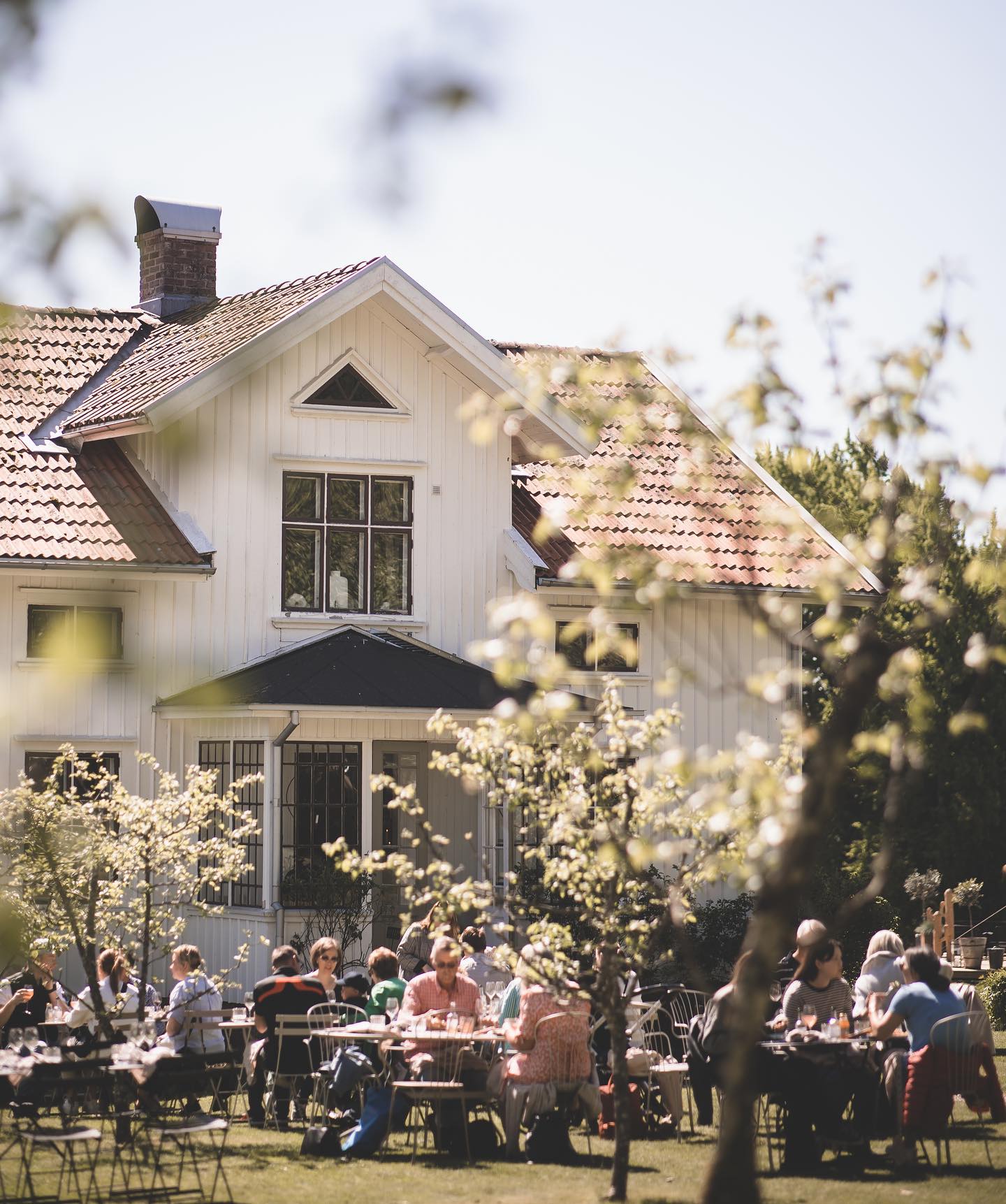 Trädgården vid Bruket i Wiared.