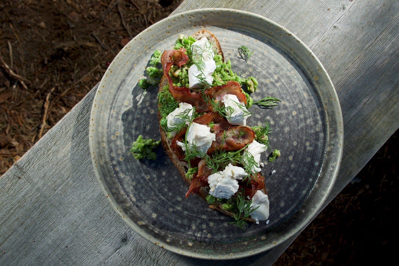 Sadwich gjord av kocken Tareq Taylor