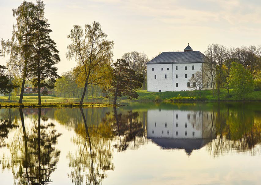 Torpa Stenhus, höstbild, Tranemo