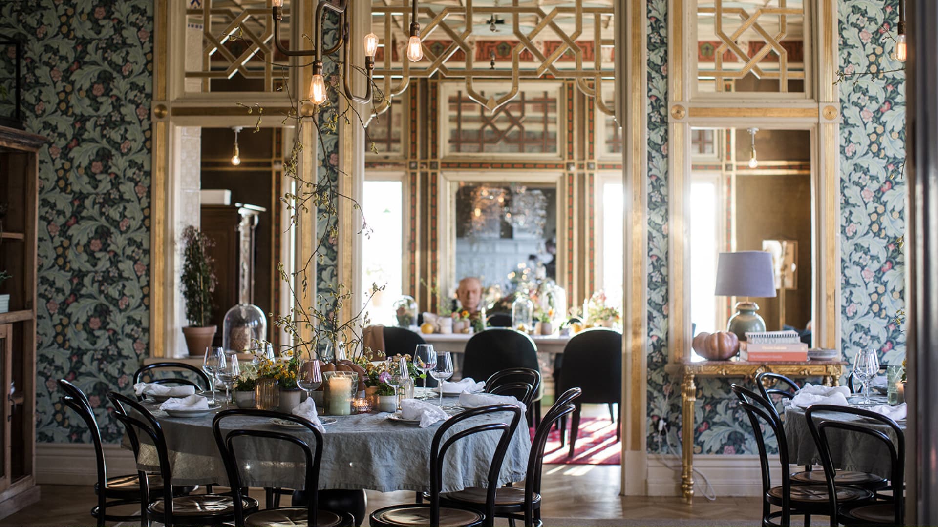 Dining room at Villa Strömfors