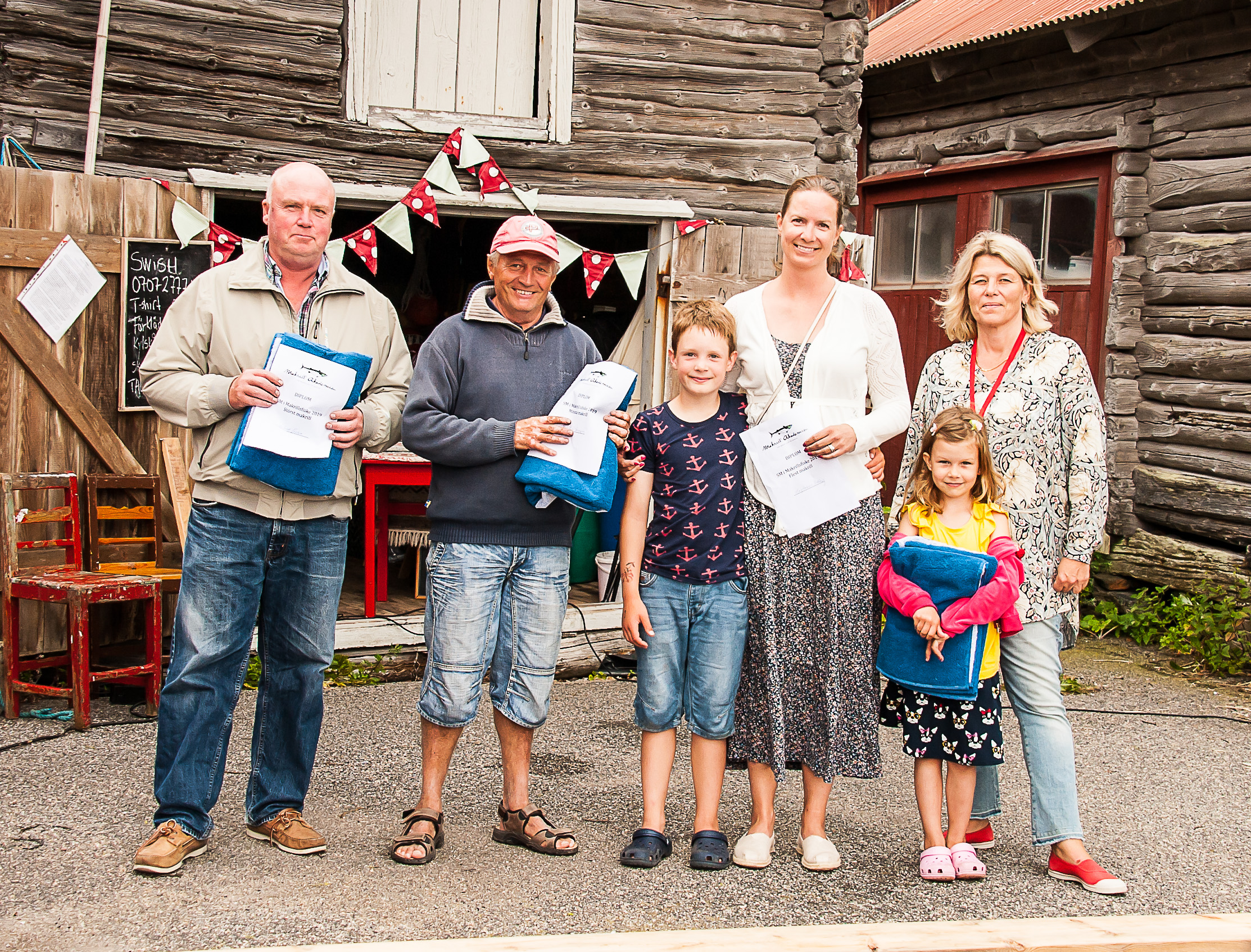 Kanalfesten i Grundsund 2019. Vinnare i klassen flest makrillar blev Magdalena Slotteng som drog upp 19 stycken. Vinnare i klassen största makrill blev Robert Carlen med en makrill på 560 gram och i klassen minst makrill "vann" Kjell Göthesson och Annika Antonsson med makrillar på 105 gram. Caroline Bäcker från Makrill Akademin delade ut årets priser. 