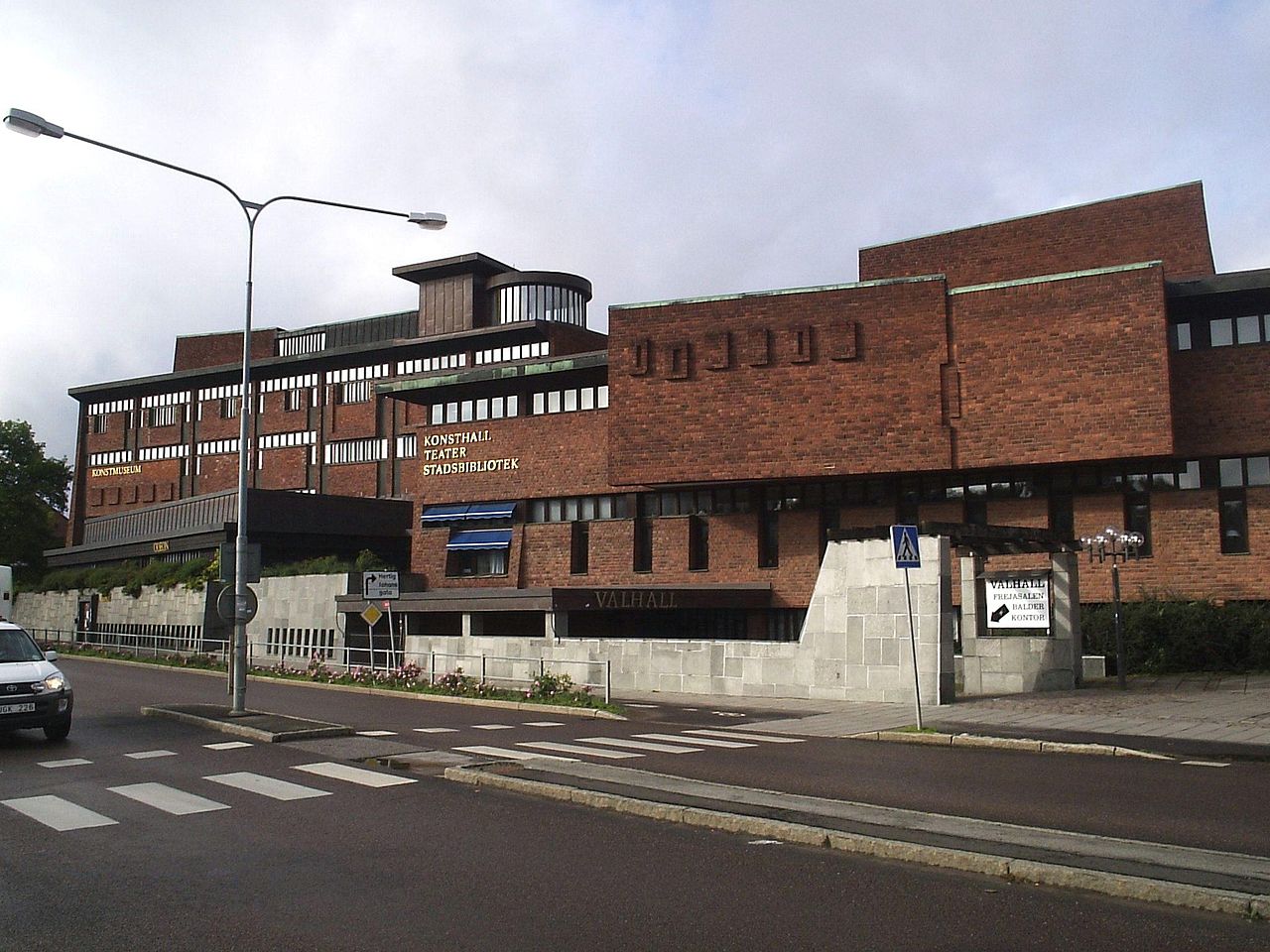 Skövde Kulturhus ritade av Heineman.