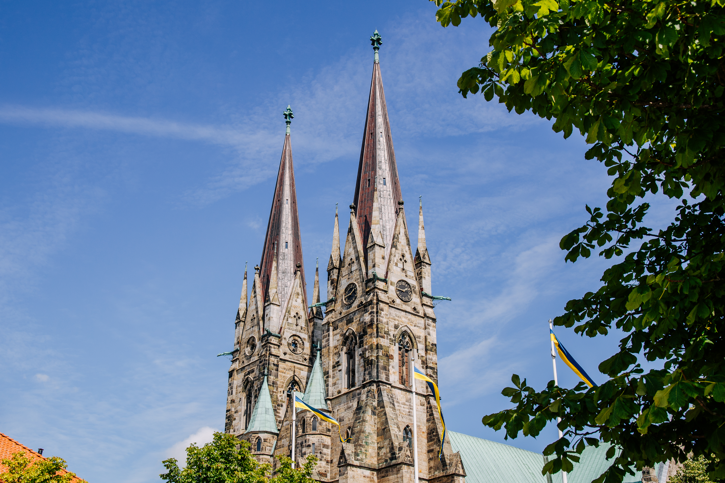 Tornen på Skara domkyrka