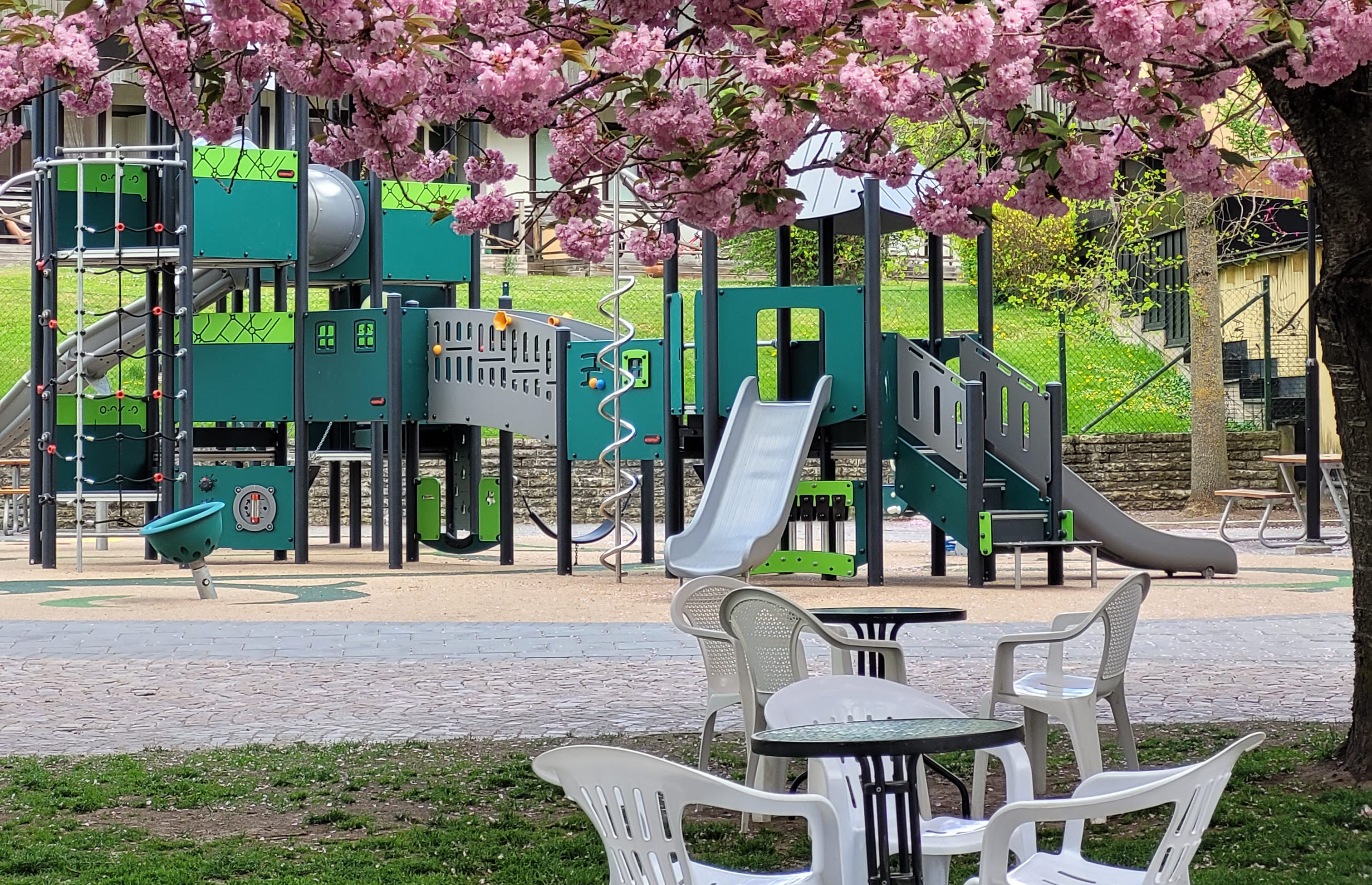 Lekplatsen i Olins Park