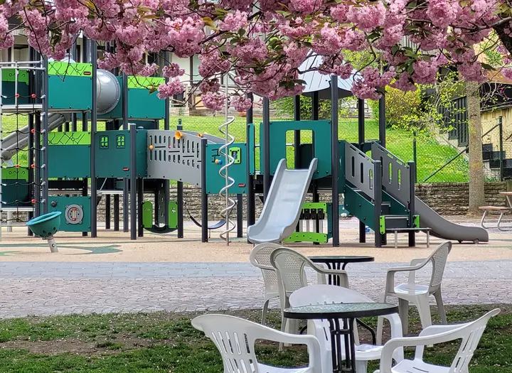 Lekplatsen i Olins Park