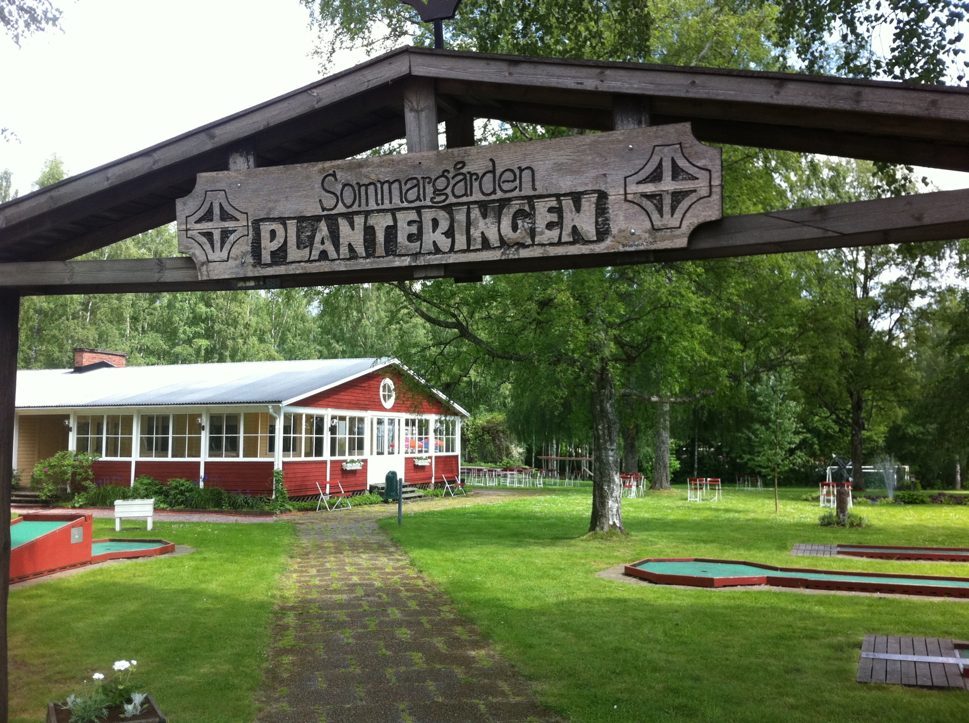 Sommargården Planteringen