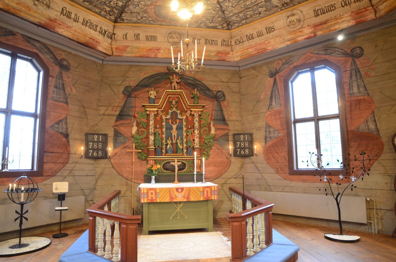 Älgarås kyrka interiör