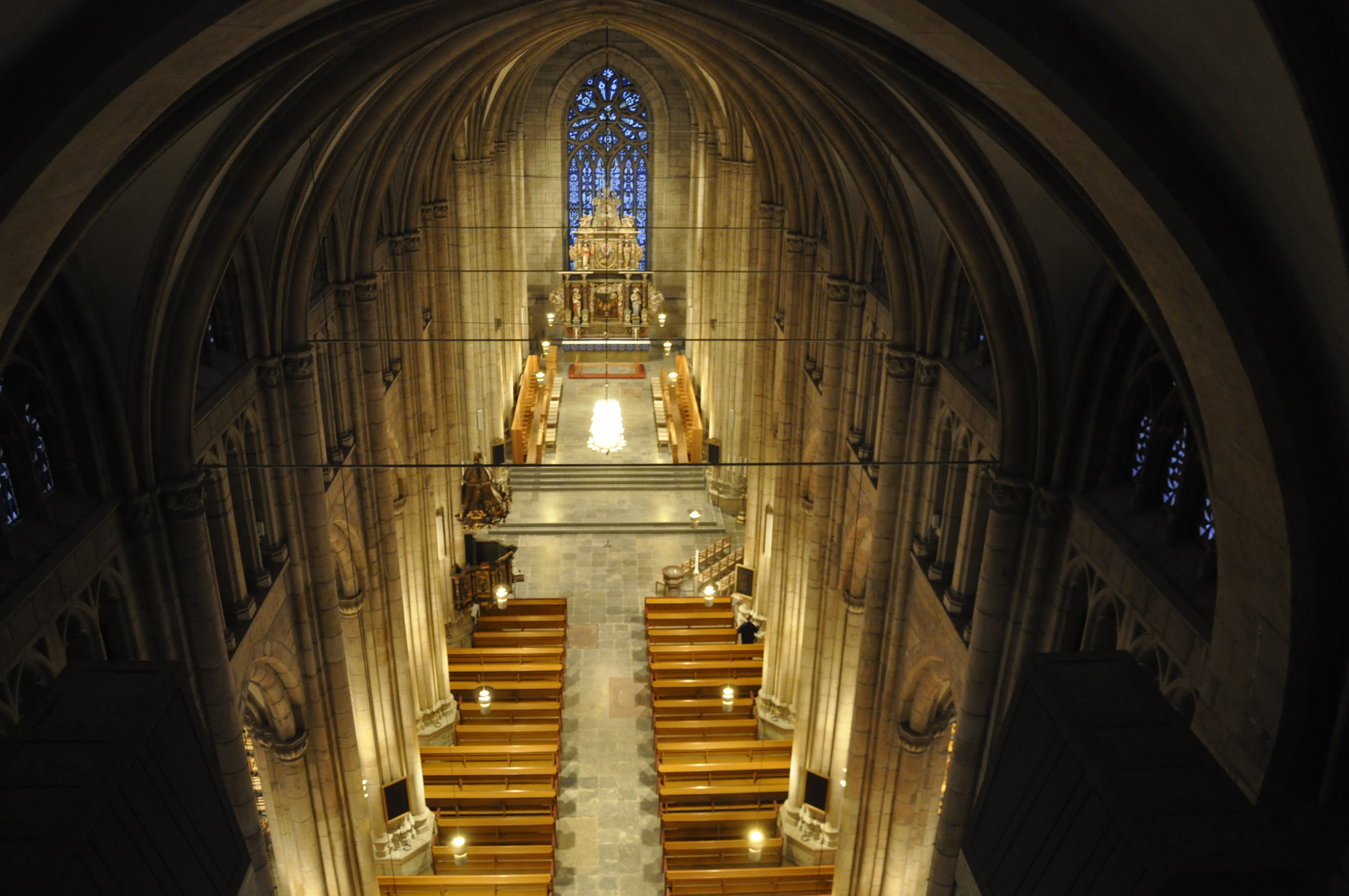 Skara Cathedral from inside