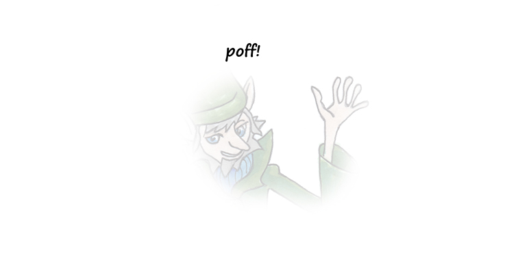 En illustrerad bild av en sagofigur