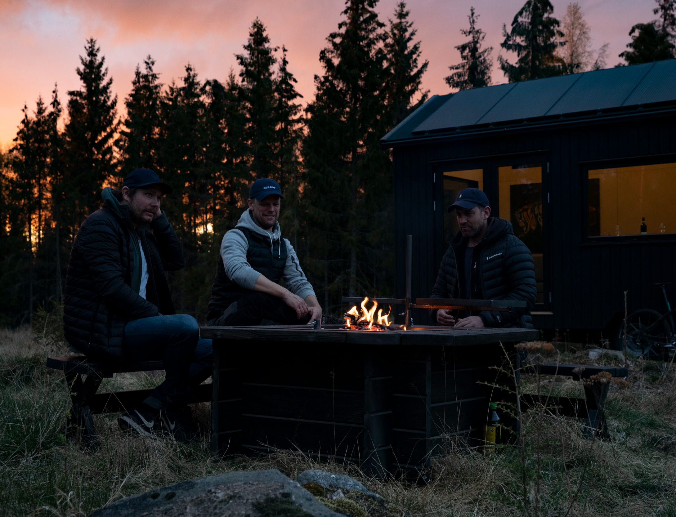 Tiny House InForest i skogarna utanför Hjo. 