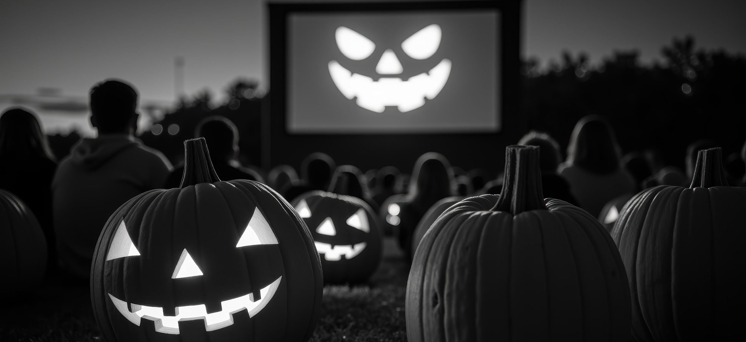 Skräckfilm utomhusbio