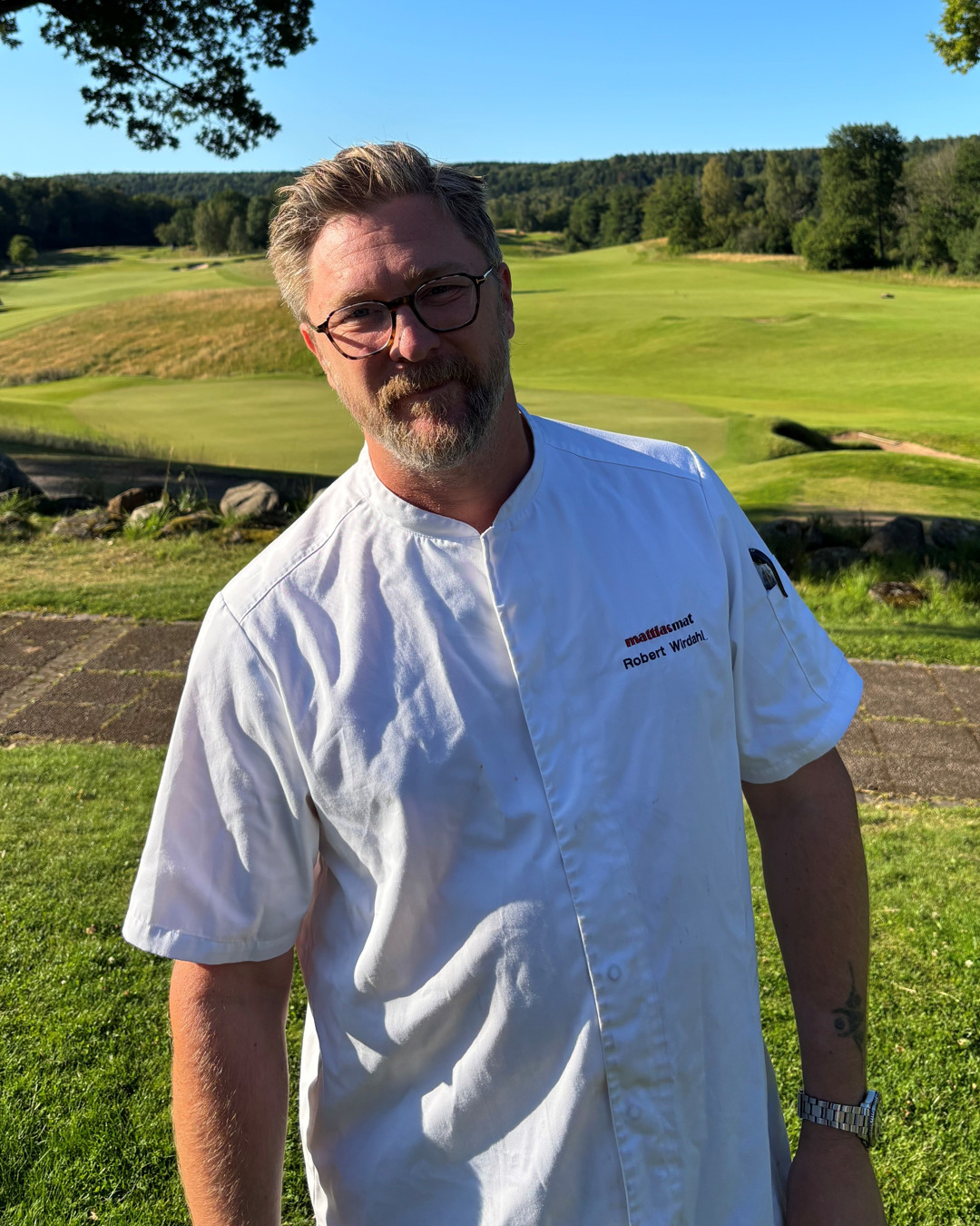 Matlagning med Robert Wirdal under Matfestivalen 2025.