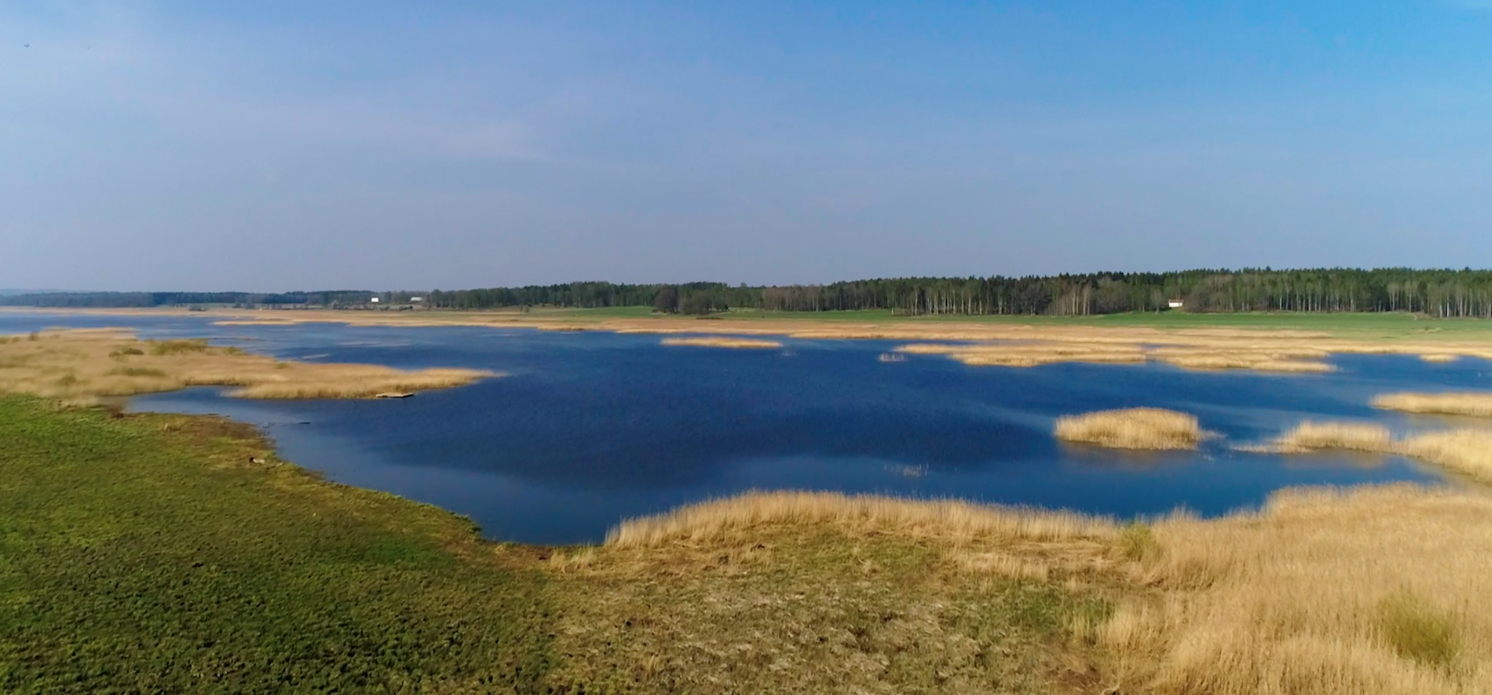 Utsikt över sjön Östen