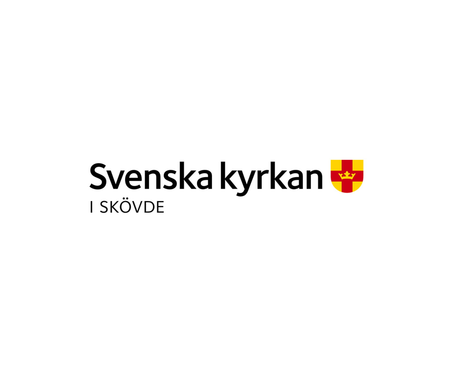Logotyp med texten Svenska kyrkan i Skövde