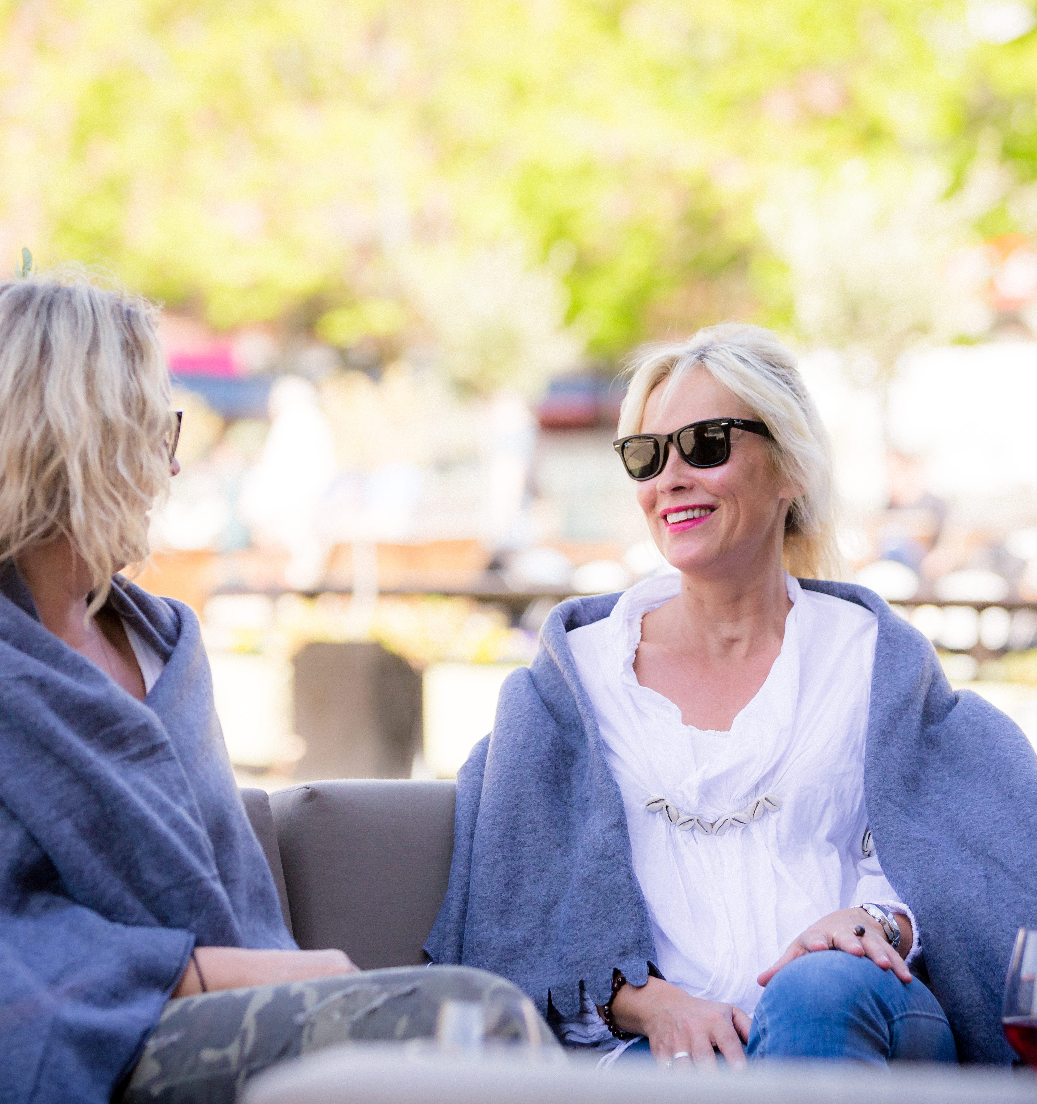 Uteserveringsöppning i Skövde Centrum. 