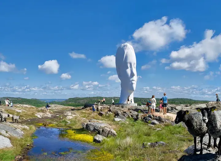 Skulptur i Pilane