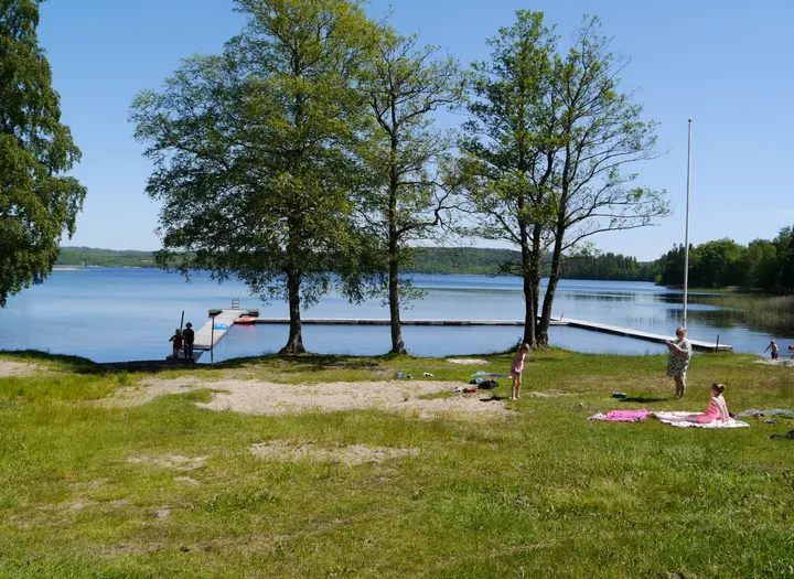 Hällungen Talbo insjöbadplats