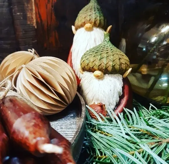 Julmarknad på Sollidens Handelsträdgård