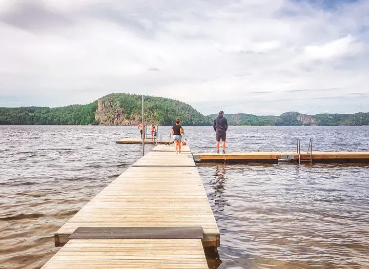 Hällungen Bastevik insjöbadplats