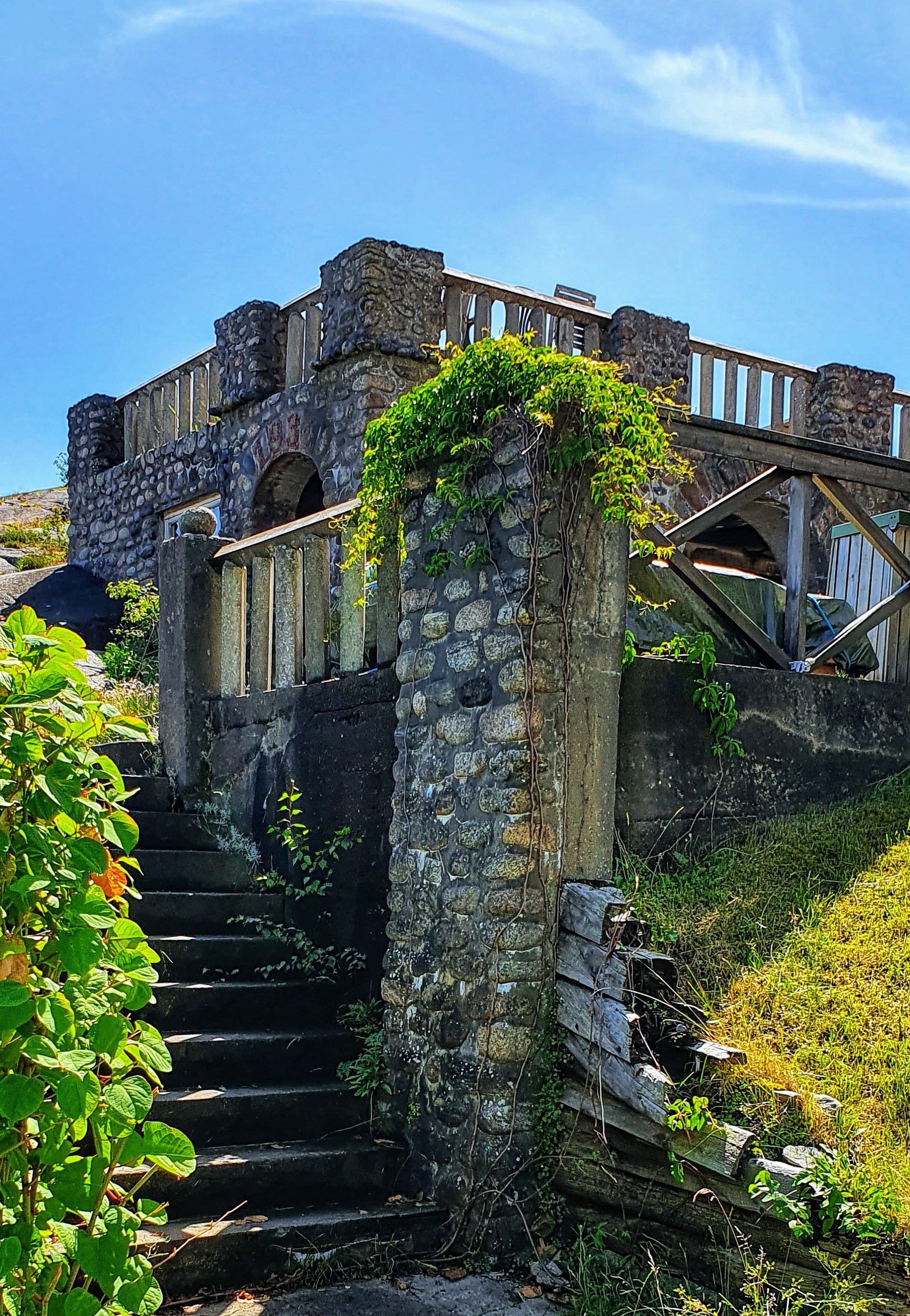 Alaska, besöksträdgård utanför Strömstad.