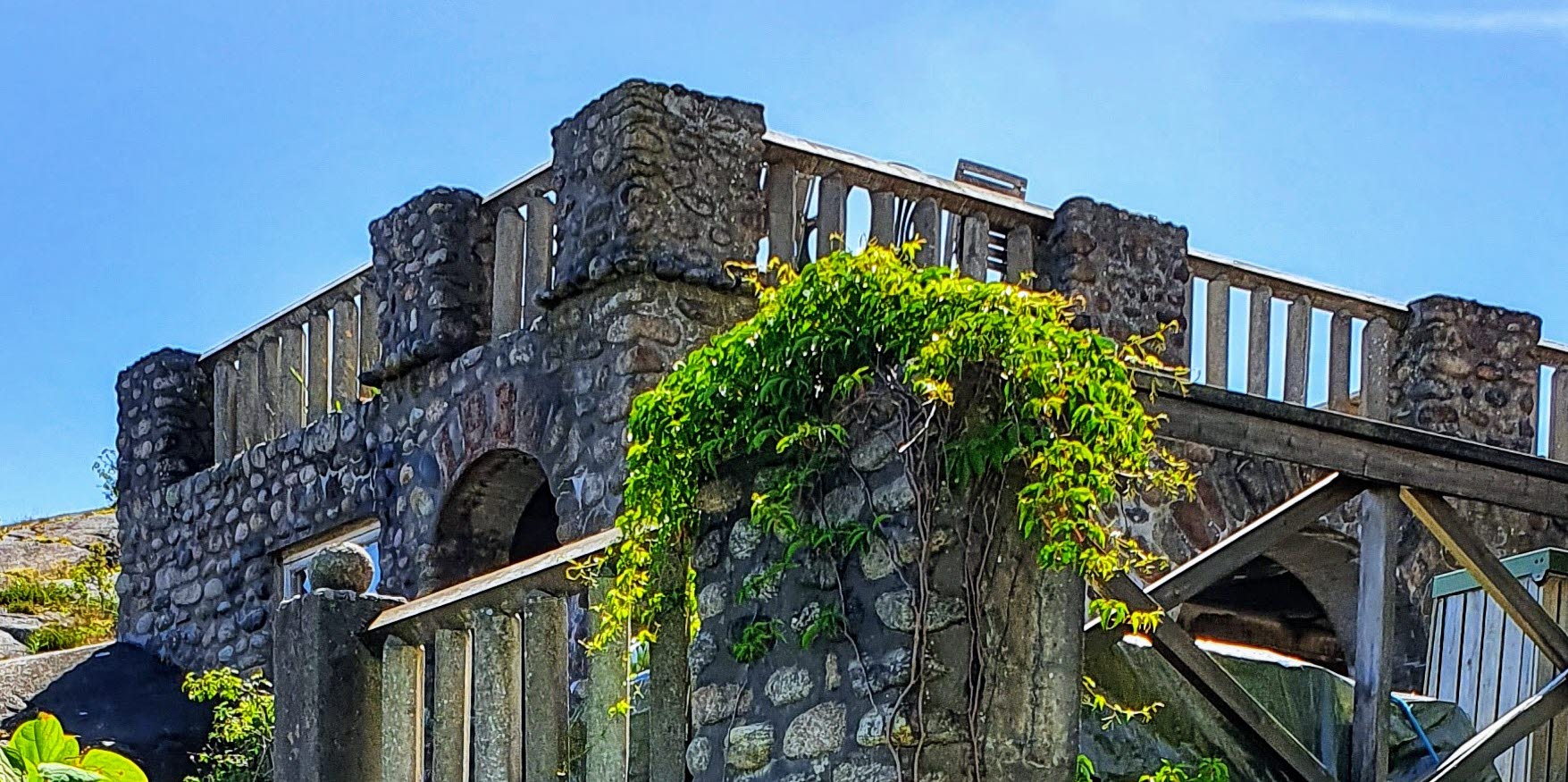 Alaska, besöksträdgård utanför Strömstad.