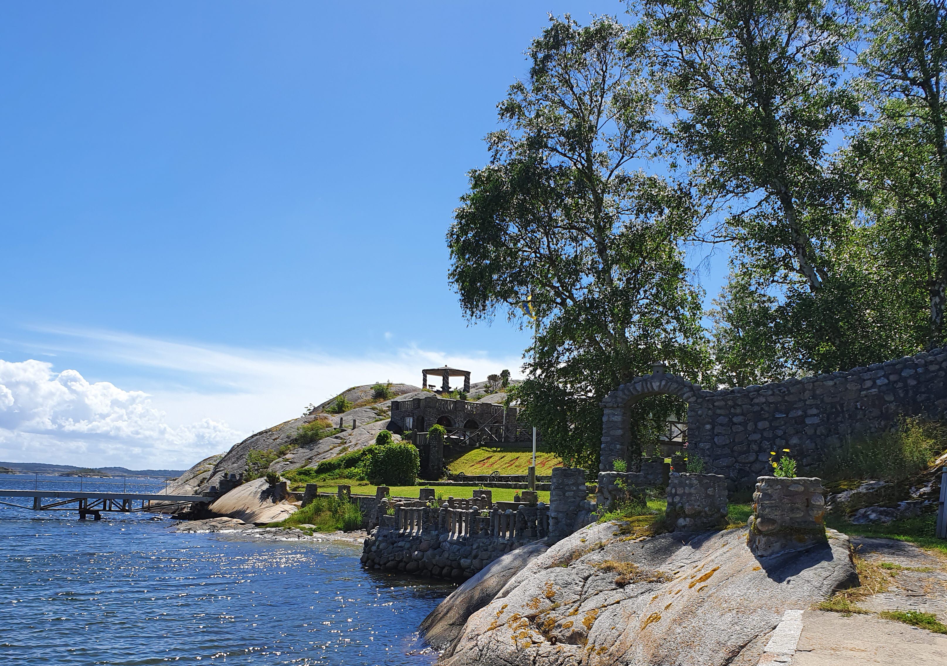 Alaska, besöksträdgård utanför Strömstad.