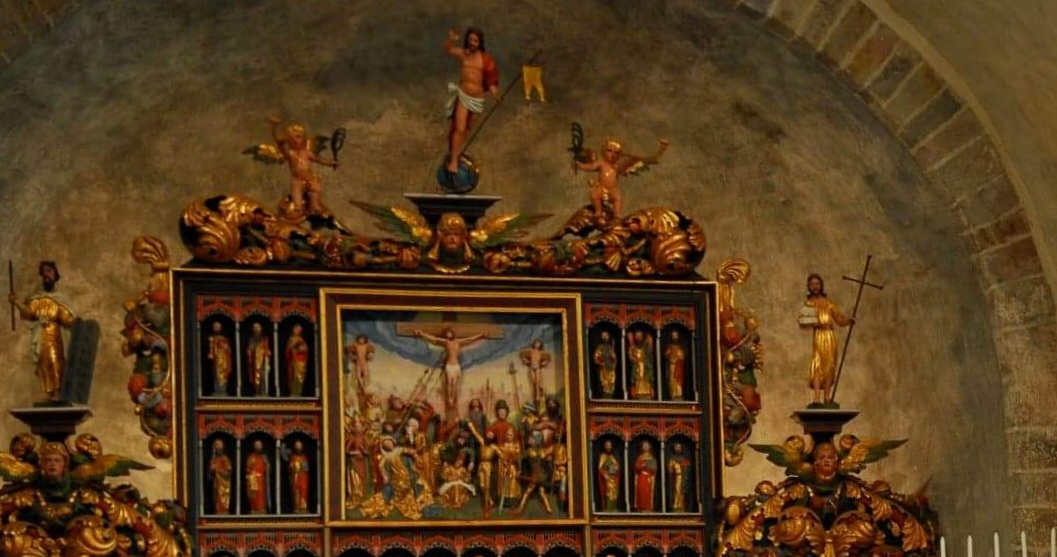 Altarskåpet i Skee kyrka- Ett Lübeckskt arbete från 1400-talets slut.