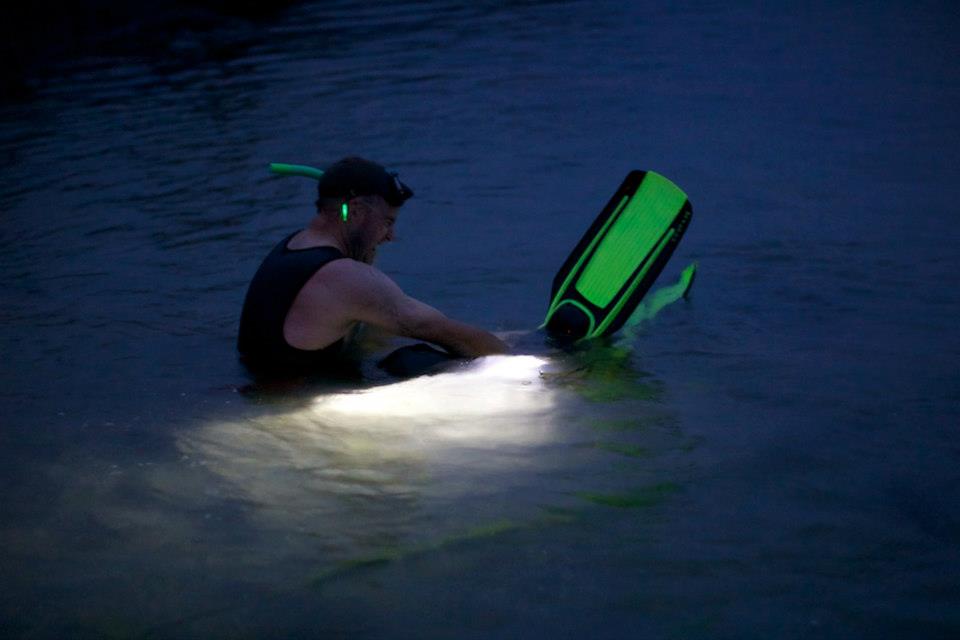 Snorkling i månsken