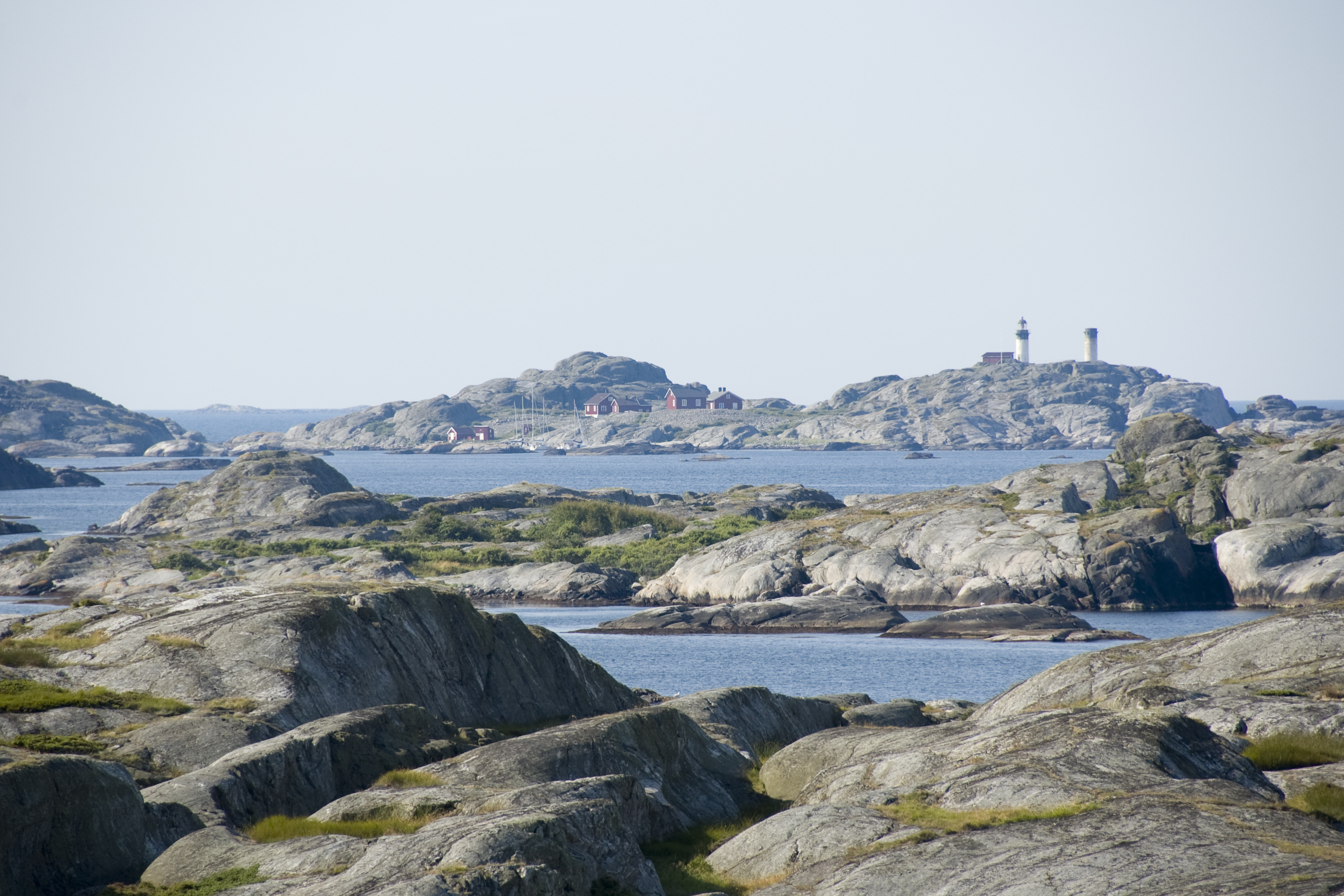 Sweden's most westerly lighthouse  is part of the Kosterhavet National Park.