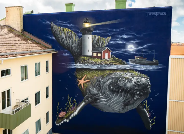 Väggmålningar - Artscape Strömstad