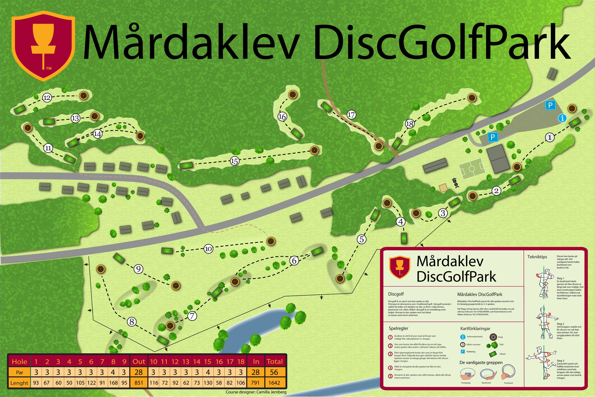 Discgolf Mårdaklev