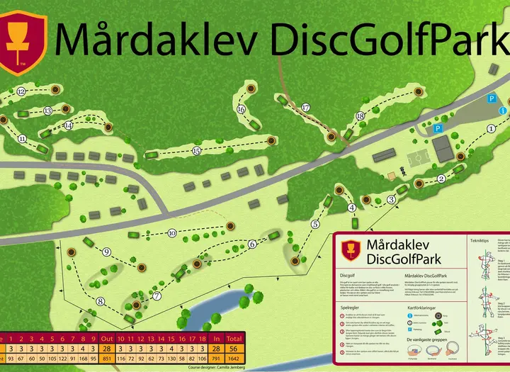 Discgolf Mårdaklev